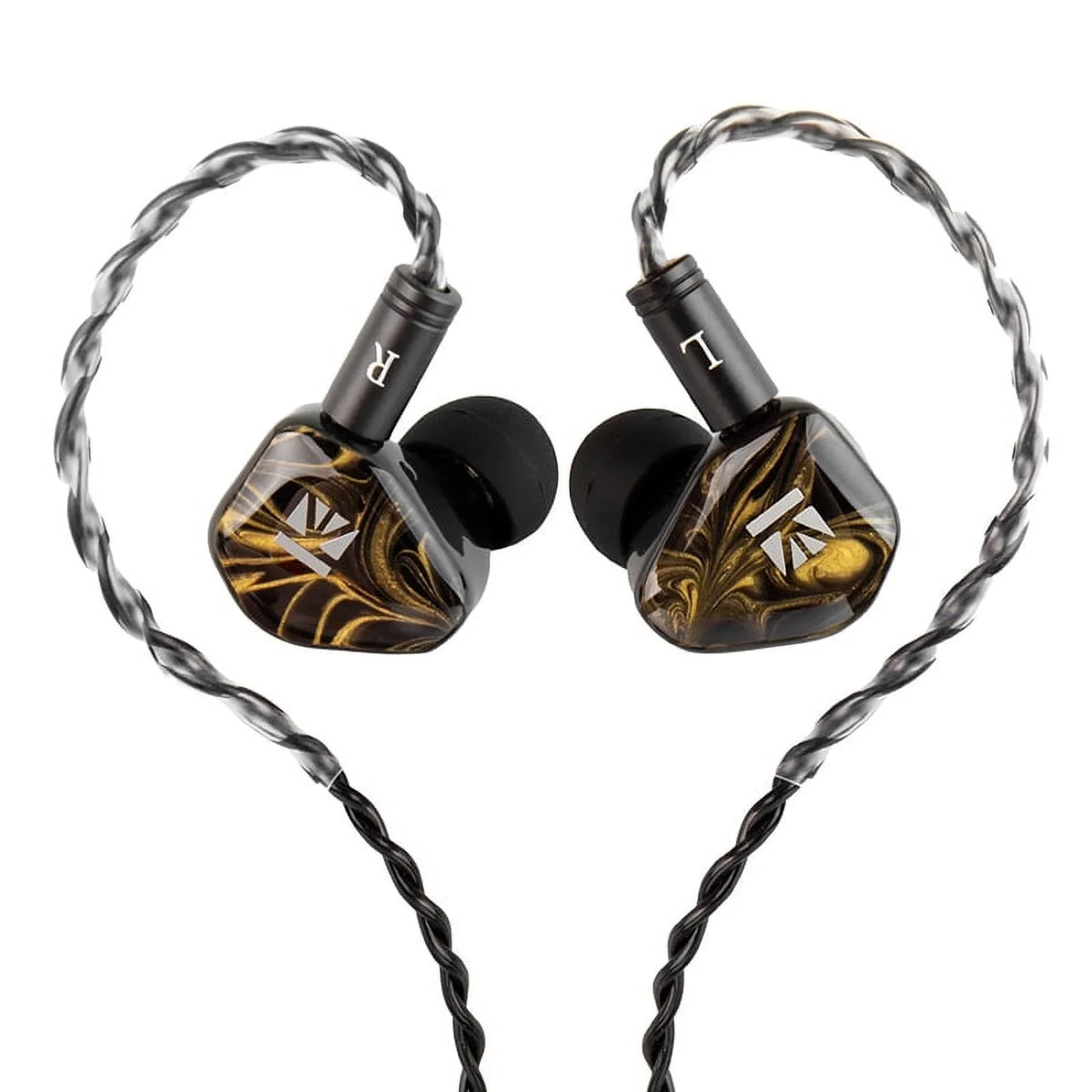 KBEAR KB01 Beryllium Diaphragm 10MM Dynamic Drvier Earphone Wired Sizeport Earbuds HIFI Music Headphones In Ear Monitor Headset IEM