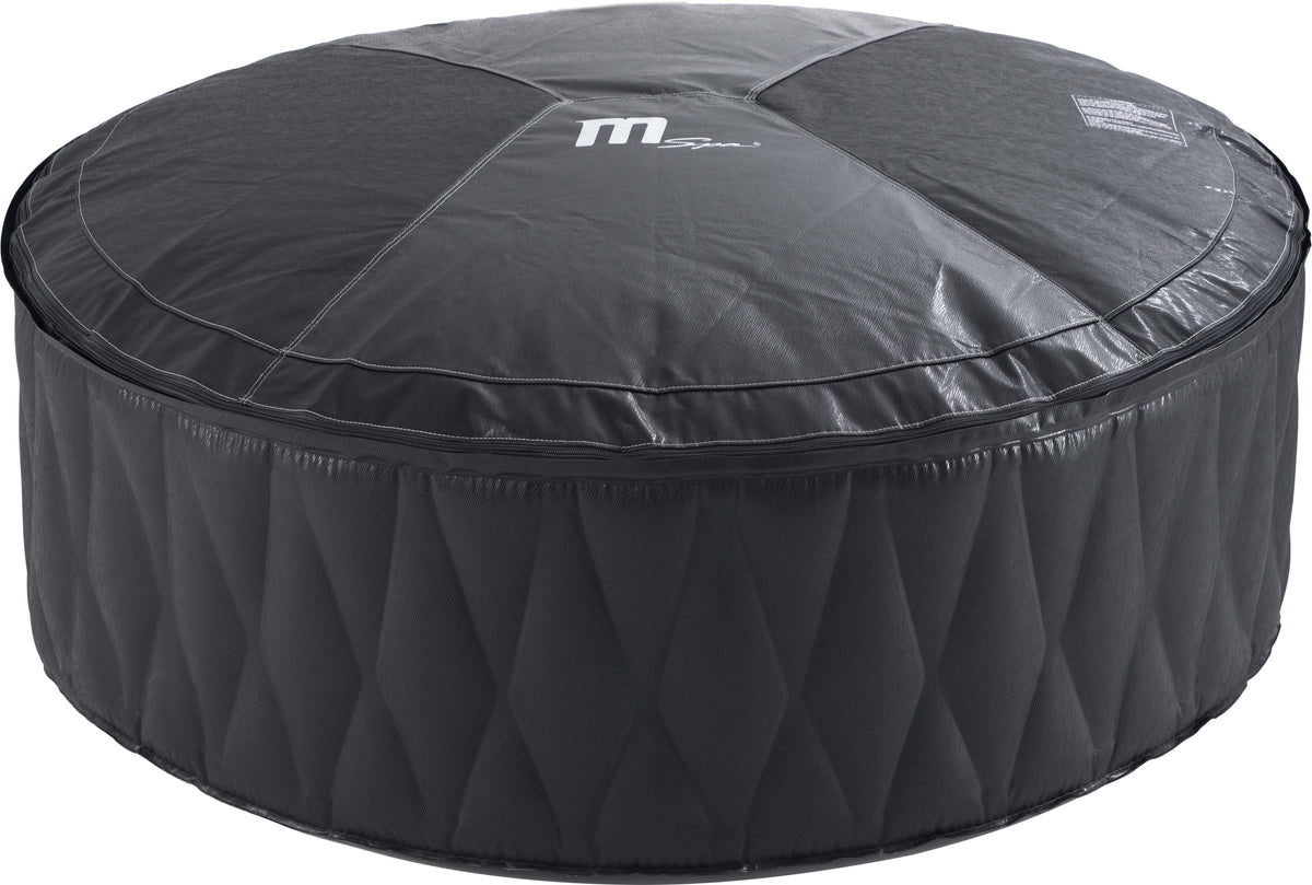 Mspa Mont Blanc, A Premium Inflatable Hot Tub & Sizepa, 118 Jets, 700w Massage Air Blower, 1350w Water Heater, One Piece Easy Install, Round, 2+2 Persons