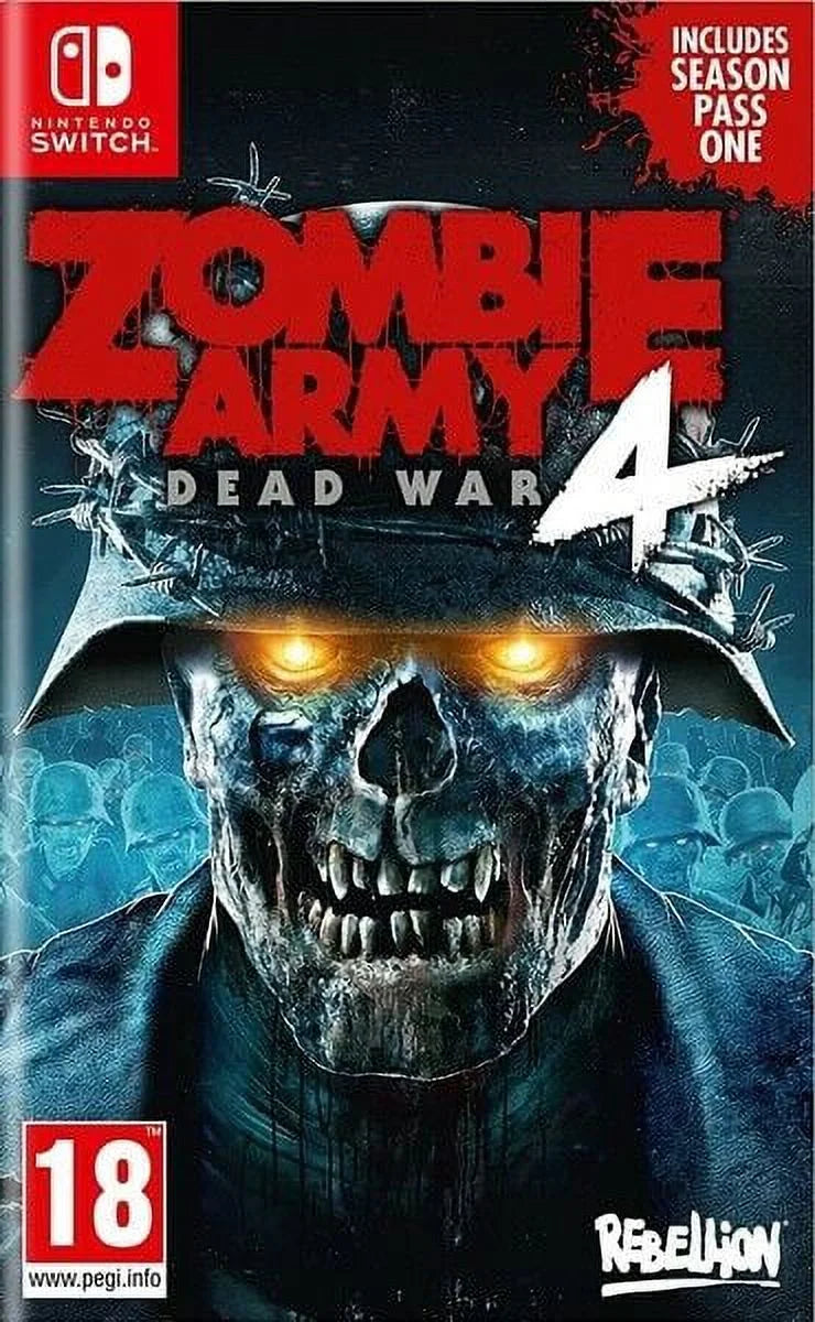 Zombie Army 4 Dead War Nintendo Sizewitch Brand New Factory Sizeealed