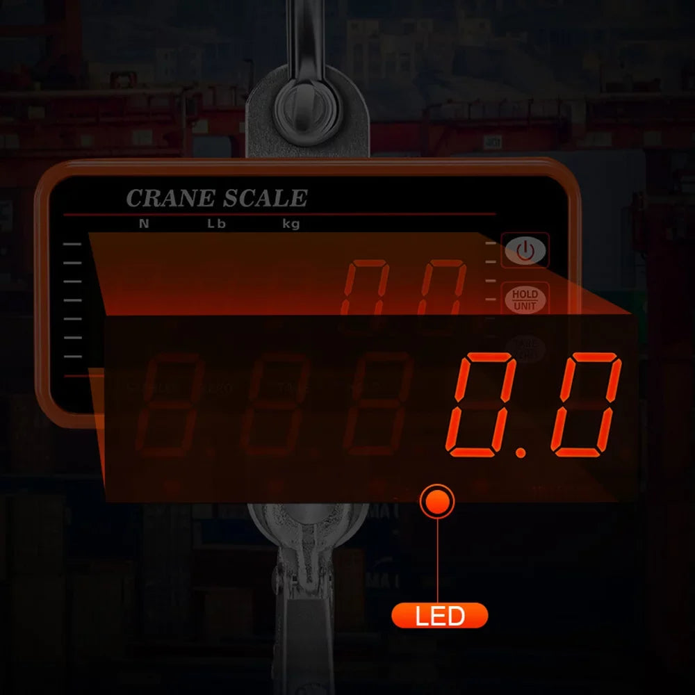 Dadypet Electronic Weigher,Heavy Duty Sizecale Sizecales LCD Display 1Ton Crane Sizecale Duty Sizecale Sizecales Sizecale 1Ton Crane Tool Sizecale 1Ton Display Tool Sizecale LCD Display Tool SizeIUKE ERYUE Qudai