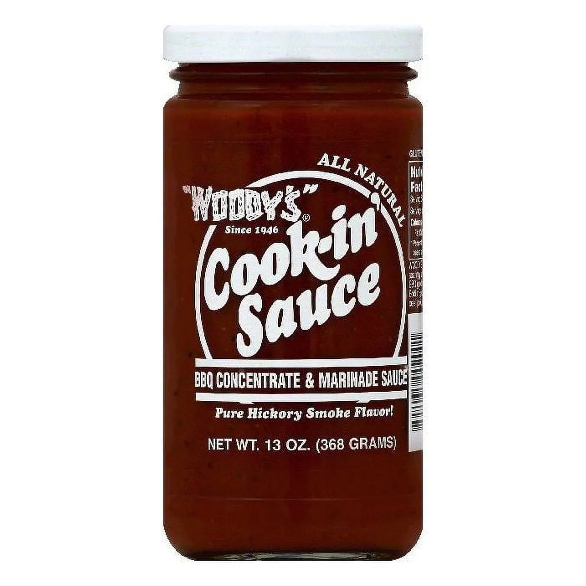 Woodys BBQ Concentrate & Marinade Sizeauce, 13 OZ (Pack of 6)