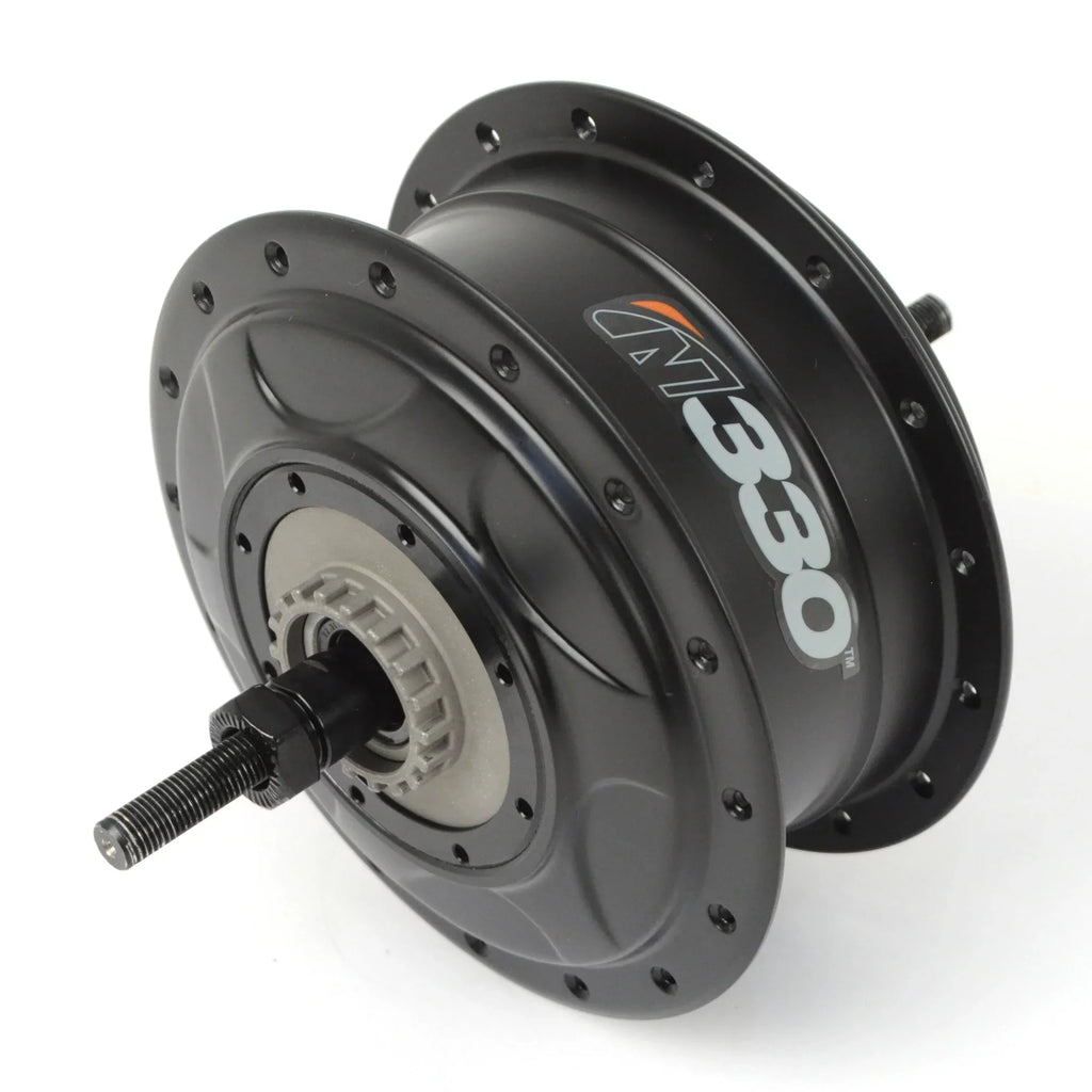 NuVinci N330 CVP Internal Gear Bicycle Rear Hub Black 32h Roller Brake // New C3