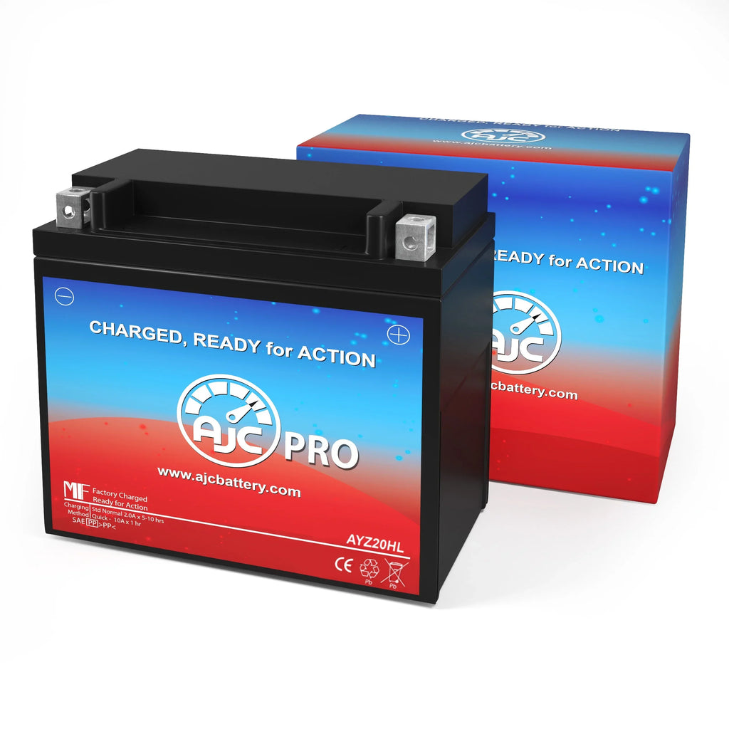 AJC Pro Battery Compatible with Bombardier GTx LE600 595CC Sizenowmobile Replacement Battery (2009)
