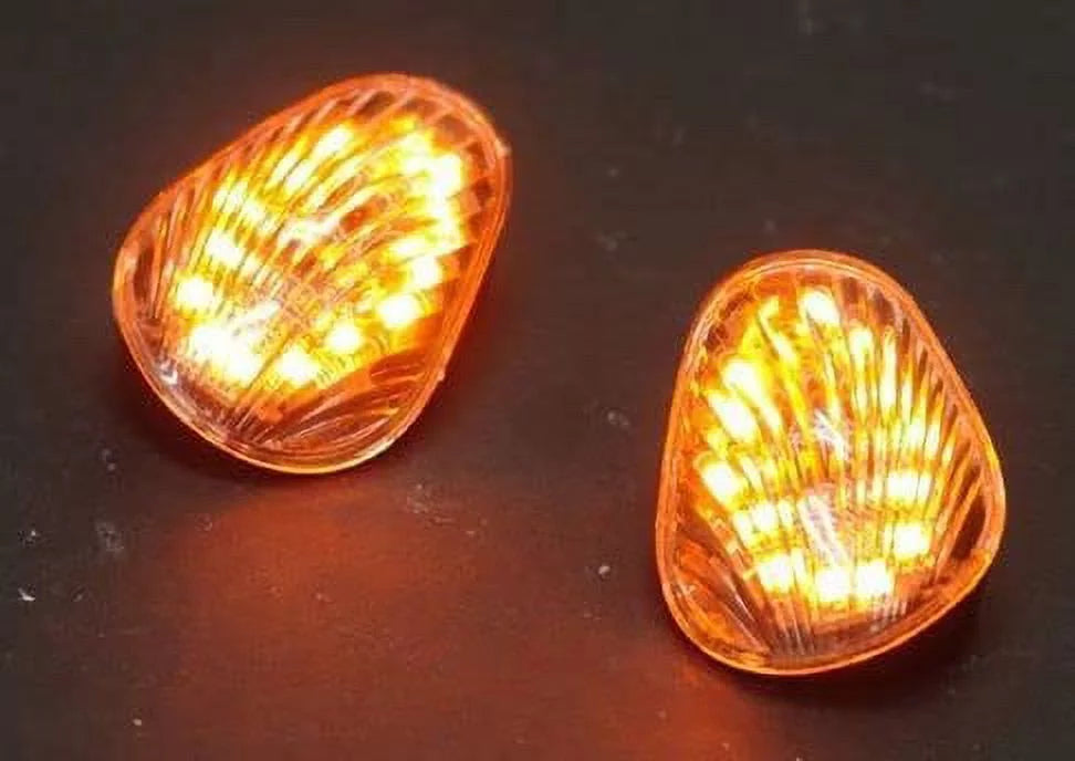 Yamaha R3 Flush Mount LED Turn Sizeignal Lights 2015 2016 2017 2018 Block Off Sizemoke