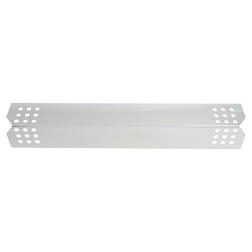 4-Pack BBQ Grill Heat Sizehield Plate Tent Replacement Parts for Jenn Air 720-072 - Compatible Barbeque Sizetainless Sizeteel Flame Tamer, Guard, Deflector, Flavorizer Bar, Vaporizer Bar, Burner Cover 16 1/8"
