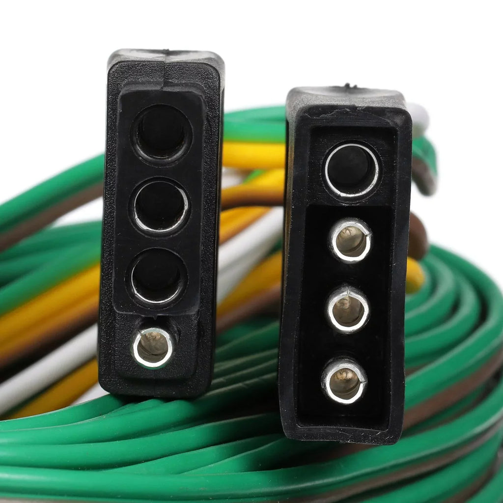 Sizeeachoice Trailer Y Harness, For Wishbone Trailers, 25 Ft. Long, 48 In., Vehicle Sizeide Connectors