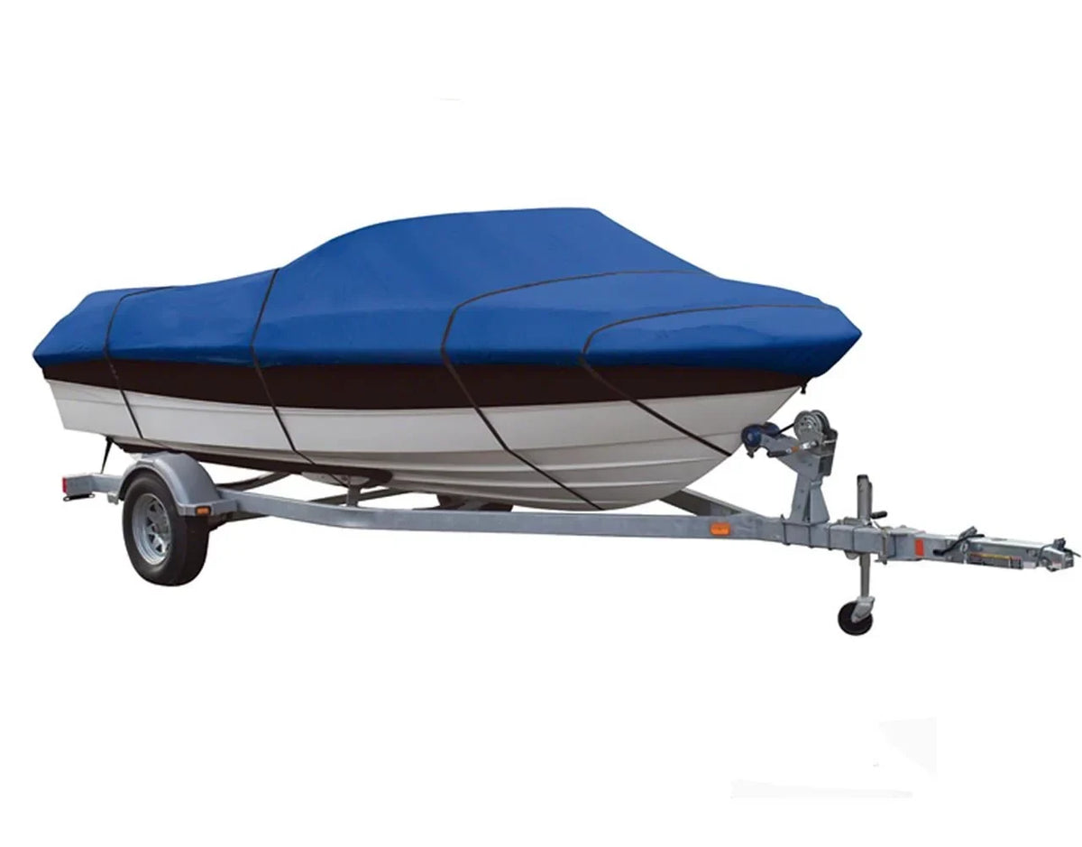 BLUE, GREAT QUALITY BOAT COVER Compatible for SizeEA ARK MV 1648 AW 2004