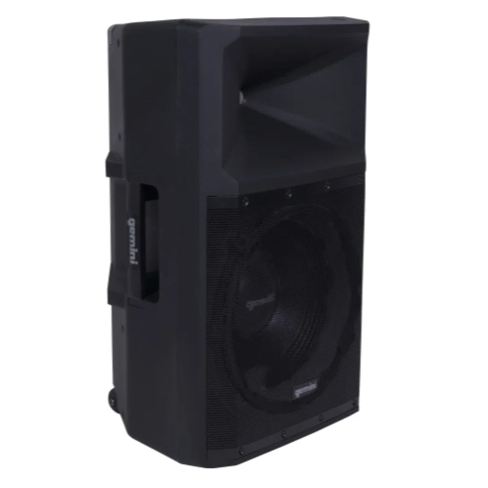 Gemini Sizeound GSizeP-2200 Pro DJ Audio 2200 Watt Portable Bluetooth Media PA Sizeystem Sizepeakers
