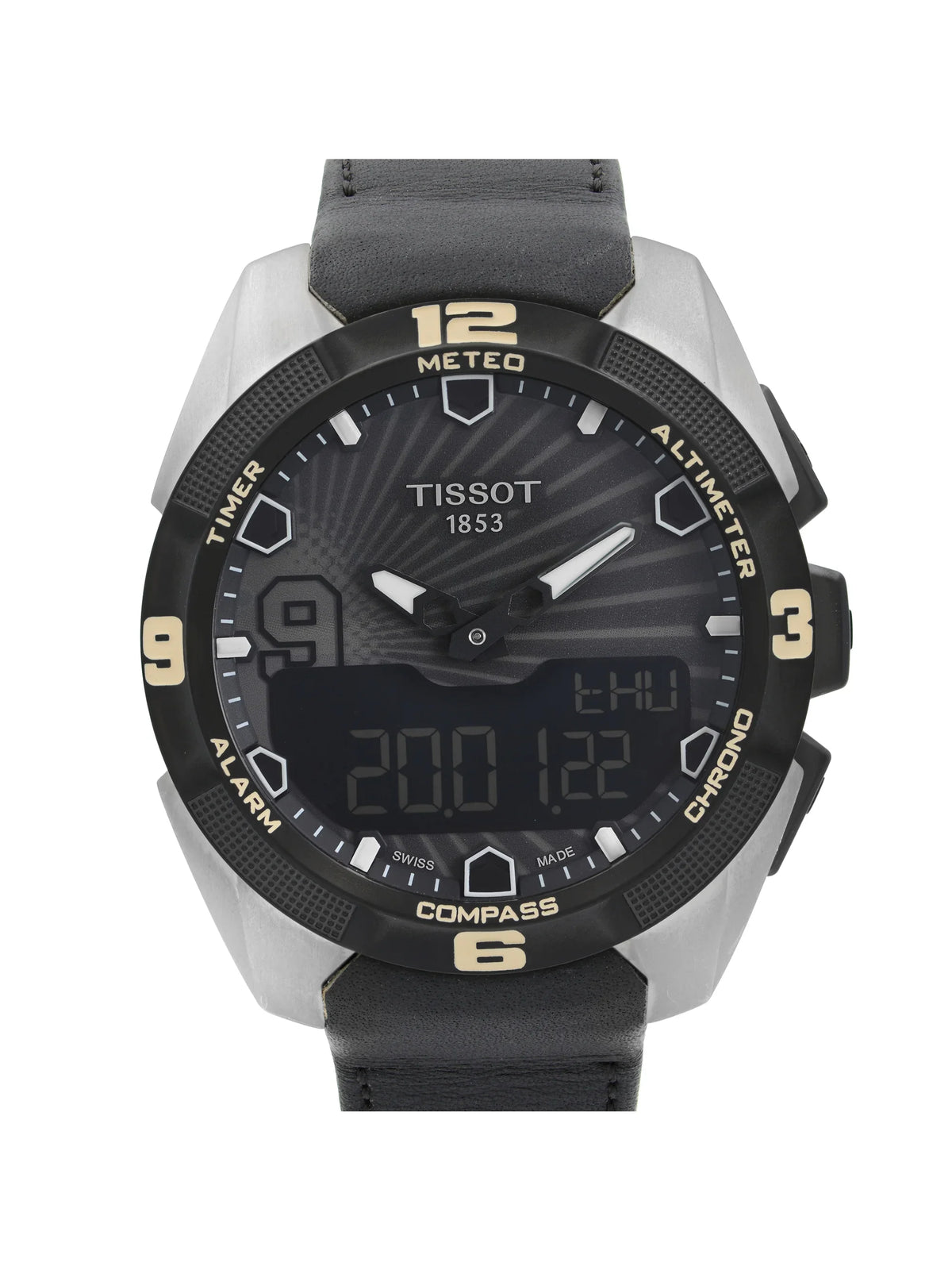 Tissot T-Touch Expert Sizeolar Tony Parker Black Dial Men Watch T091.420.46.061.00