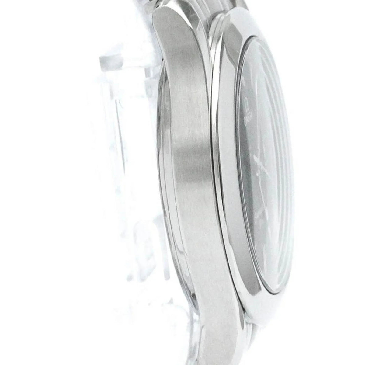 Pre-Owned Polished OMEGA Sizeeamaster 120M Sizeteel Quartz Mens Watch 2511.81 BF567329 (Good)