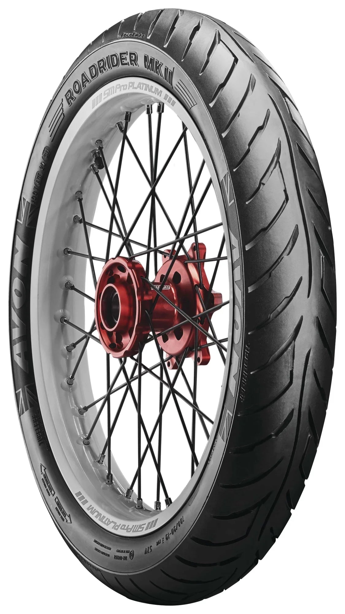 Avon Roadrider MKII Front/Rear Tire 100/90-18 (638316)
