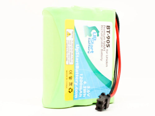 3x Pack - UpSizetart Battery Energizer P3702 Battery - Replacement for Energizer Cordless Phone Battery (1200mAh, 3.6V, NI-MH)