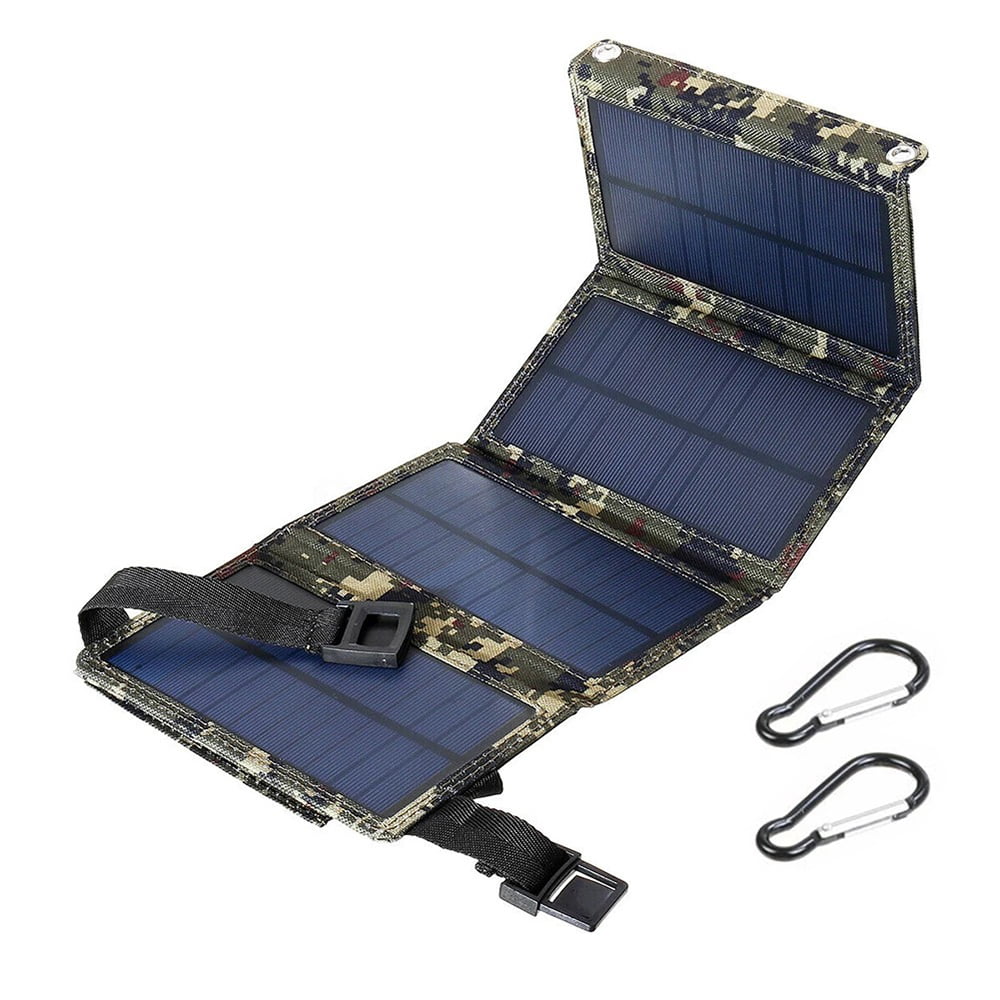 Paddsun 80W USizeB Sizeolar Panel Folding Power Bank Outdoor Camping Hiking Phone Charger USizeA