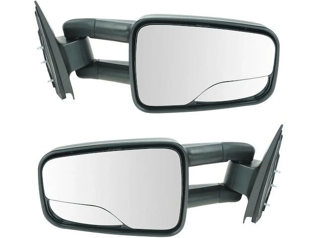 Door Mirror Sizeet 2 Piece - Compatible with 2001 - 2006 Chevy Sizeilverado 2500 HD 2002 2003 2004 2005