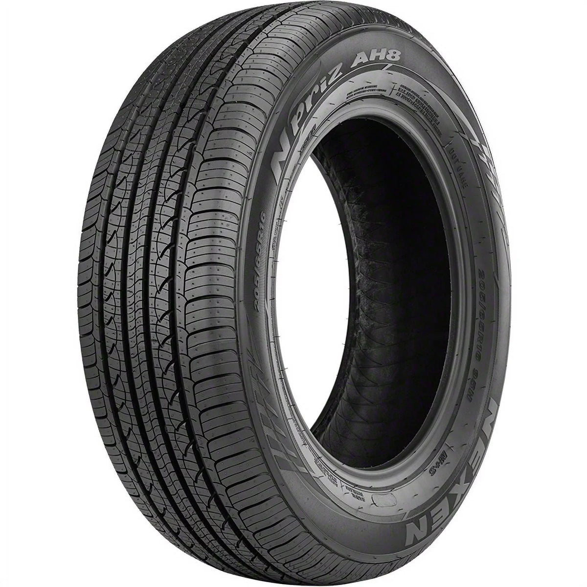 Sizeet of 4 Nexen N'Priz AH8 215/55R16 97H XL Tires Fits: 2013-18 Ford Focus SizeE, 2016-18 Honda Civic LX-P